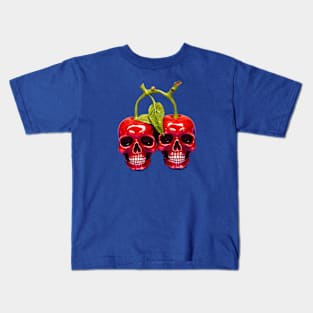 Skull Cherries Kids T-Shirt